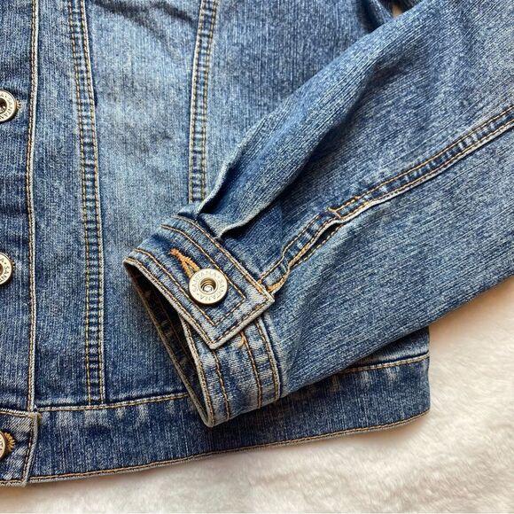 Santana Jeans Authentic Denim Jacket Size Medium - Picture 7 of 12